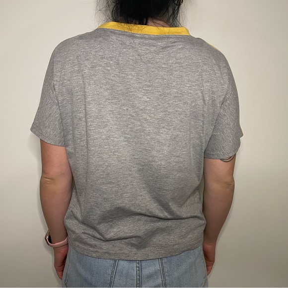 Colour block crop top - Picture 2 of 2